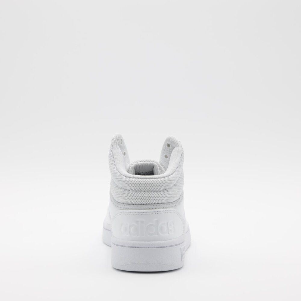 Adidas Women's Basketball Comfort Hoops 3.0‎ Mid Top Classic Shoes White Size 8 - Picture 4 of 12